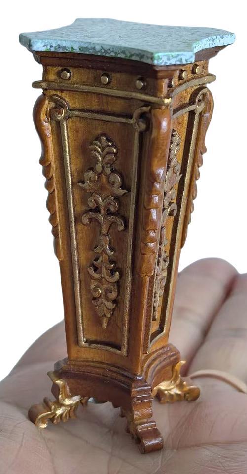 Prodotto in miniatura, referenza YY09008, Colore: Noce con dettagli dorati (WNG)