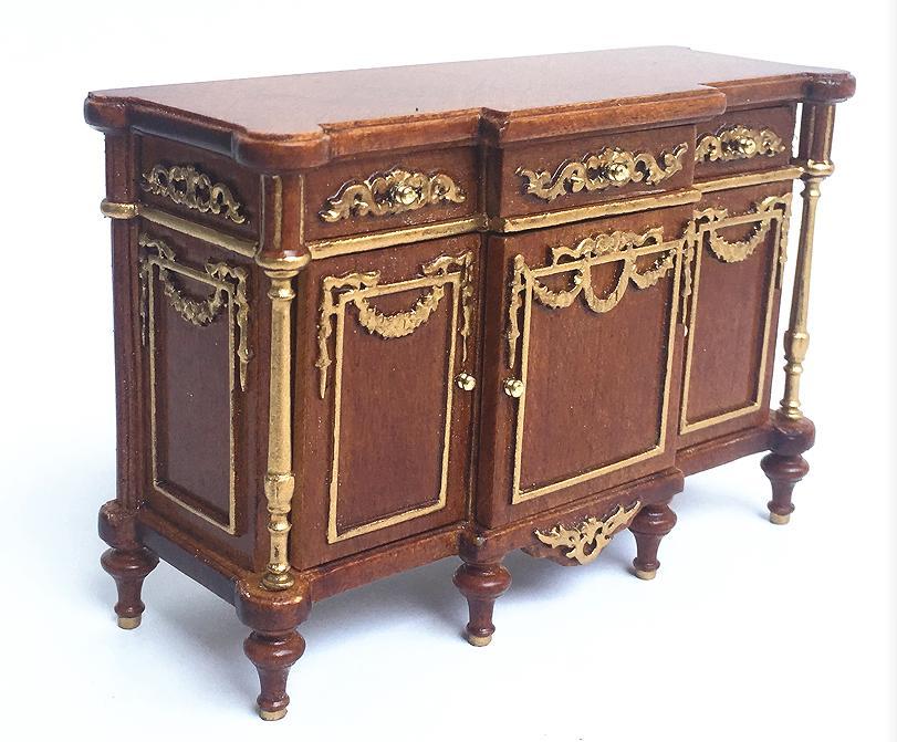Prodotto in miniatura, referenza YY09026, Colore: Noce con dettagli dorati (WNG)