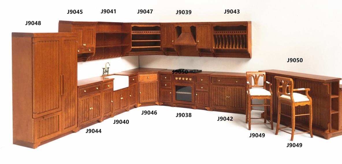 Prodotto in miniatura, referenza JJ09038set, Colore: Noce (WN)